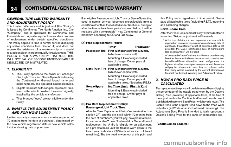 NISSAN CUBE 2010 3.G Warranty Booklet 