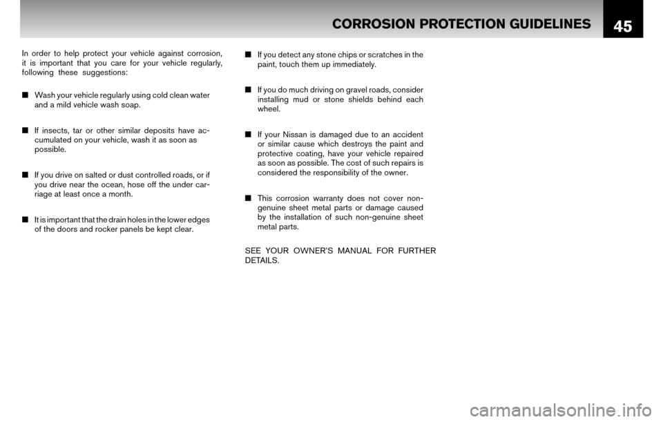 NISSAN VERSA 2010 1.G Warranty Booklet 