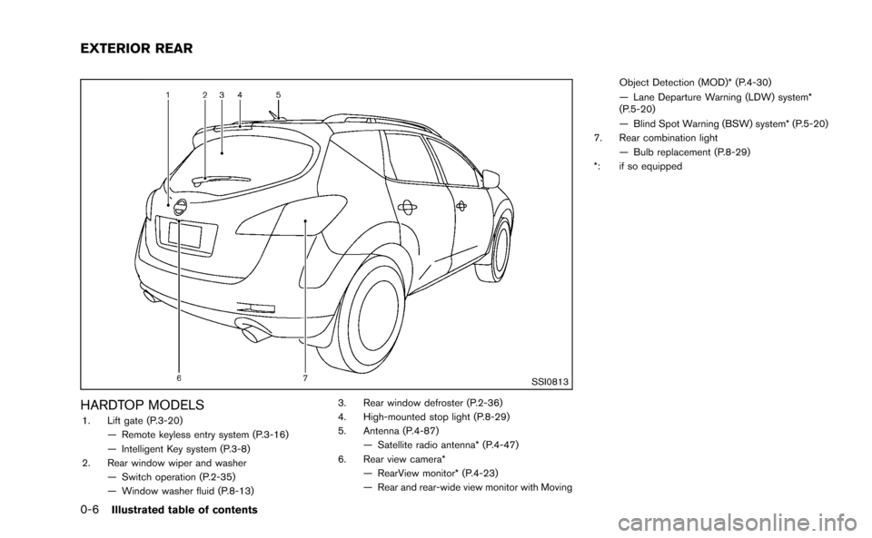NISSAN MURANO 2014 2.G Owners Manual 