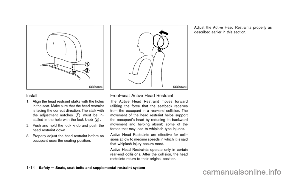NISSAN MURANO 2014 2.G Owners Manual 