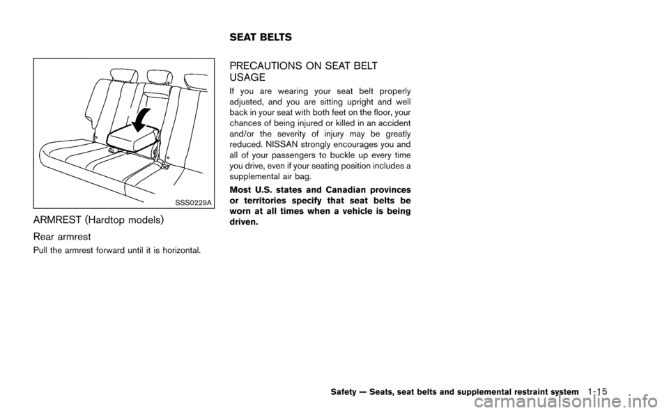 NISSAN MURANO 2014 2.G Owners Manual 
