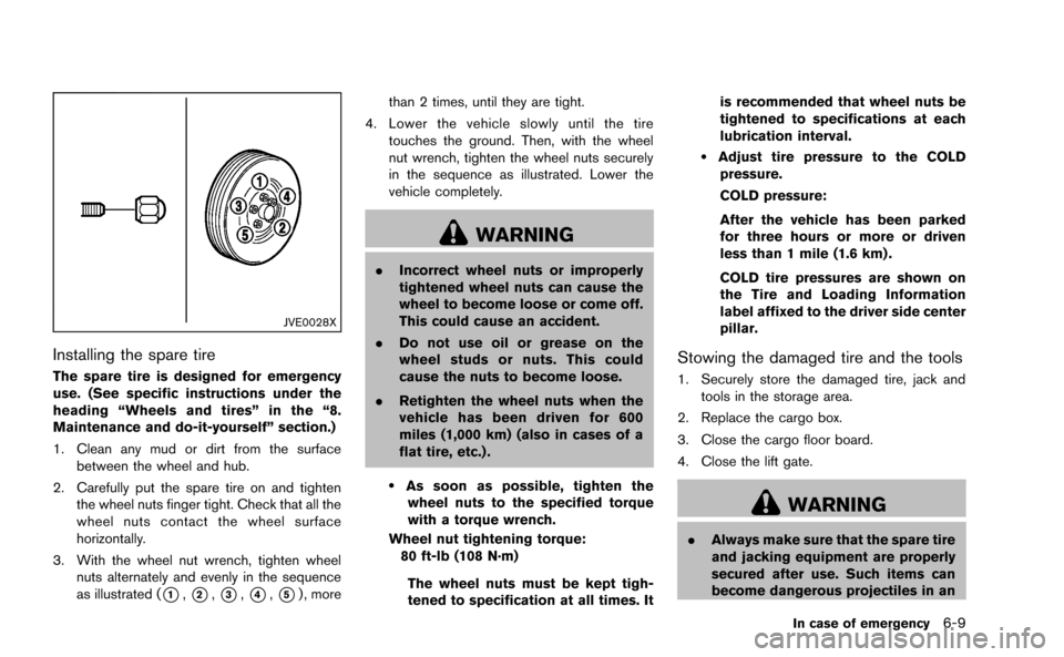 NISSAN MURANO 2014 2.G Owners Manual 