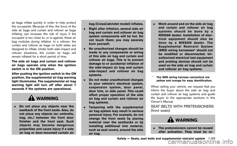 NISSAN MURANO 2014 2.G Owners Manual 