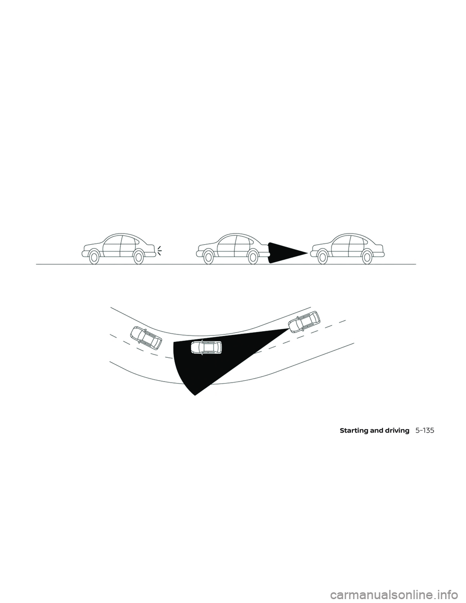 NISSAN LEAF 2019  Owner´s Manual Starting and driving5-135 