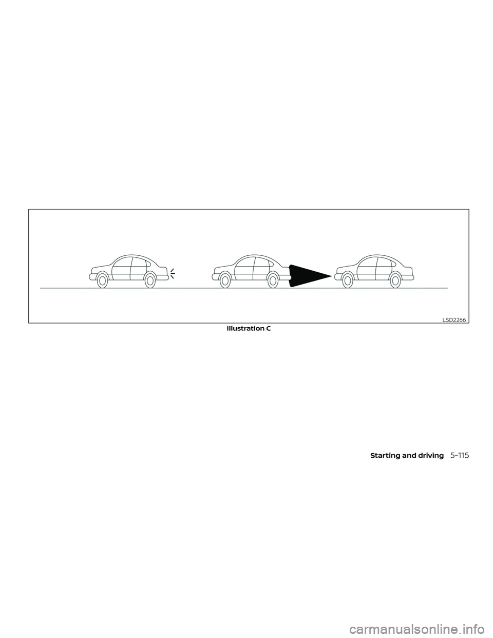 NISSAN MURANO 2019  Owner´s Manual Illustration C
LSD2266
Starting and driving5-115 