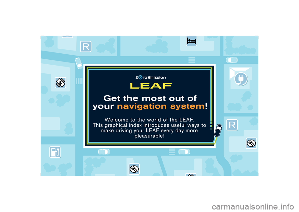 NISSAN LEAF 2015 1.G Navigation Manual 