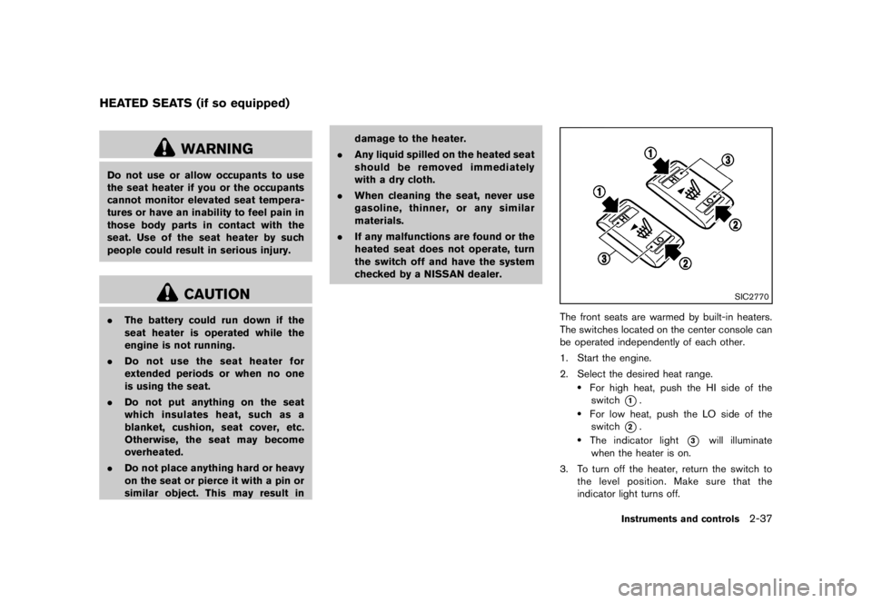 NISSAN 370Z 2012  Owners Manual 