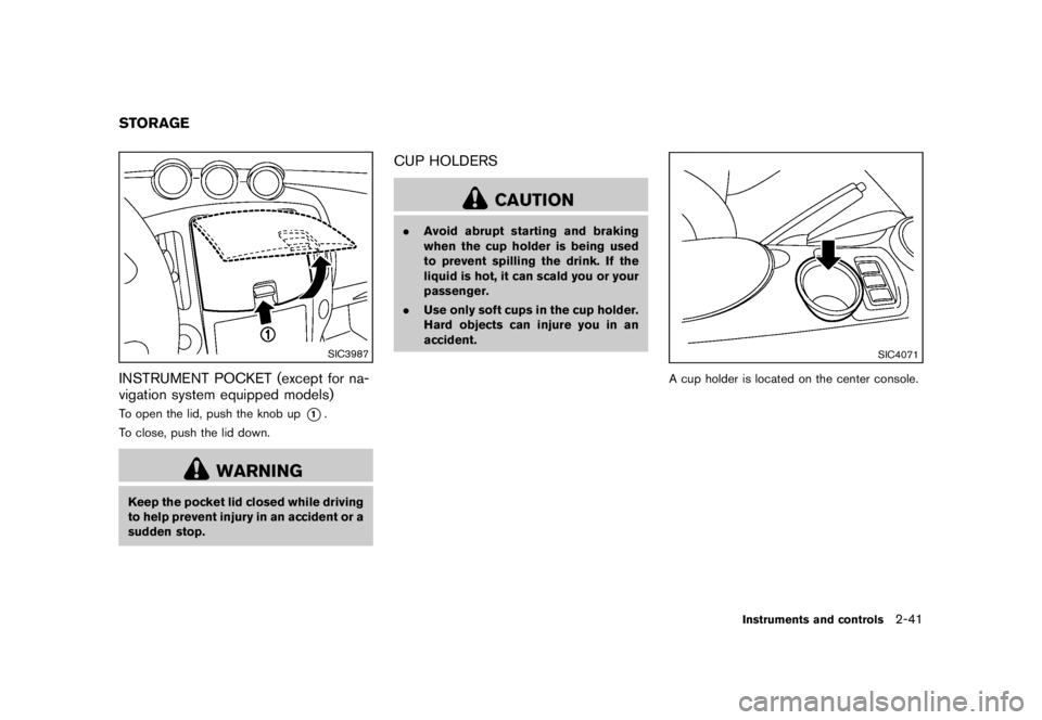 NISSAN 370Z 2012  Owners Manual 