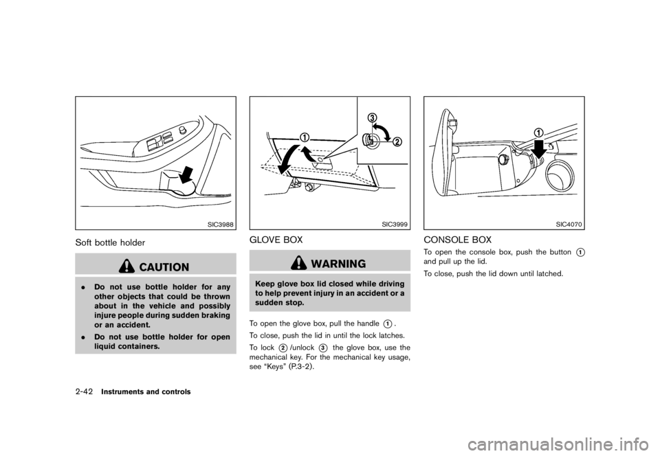 NISSAN 370Z 2012  Owners Manual 9. After driving, make sure that the air com-pressor switch is in the OFF position, then
screw the hose securely onto the tire valve.
Check the tire pressure with the pressure
gauge. The temporary rep