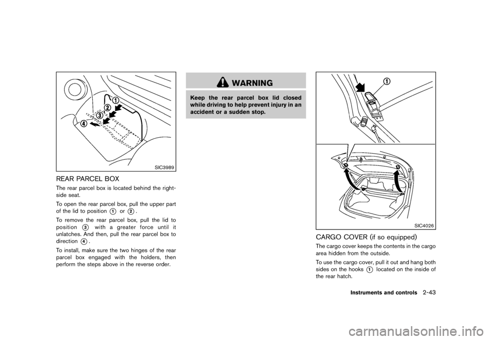 NISSAN 370Z 2012  Owners Manual 
