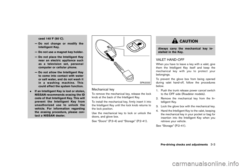 NISSAN 370Z 2012  Owners Manual 