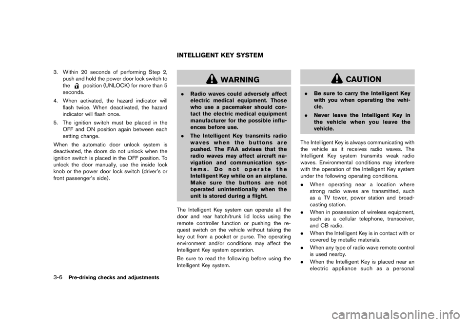NISSAN 370Z 2012  Owners Manual 