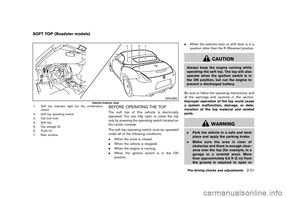 NISSAN 370Z 2012  Owners Manual 