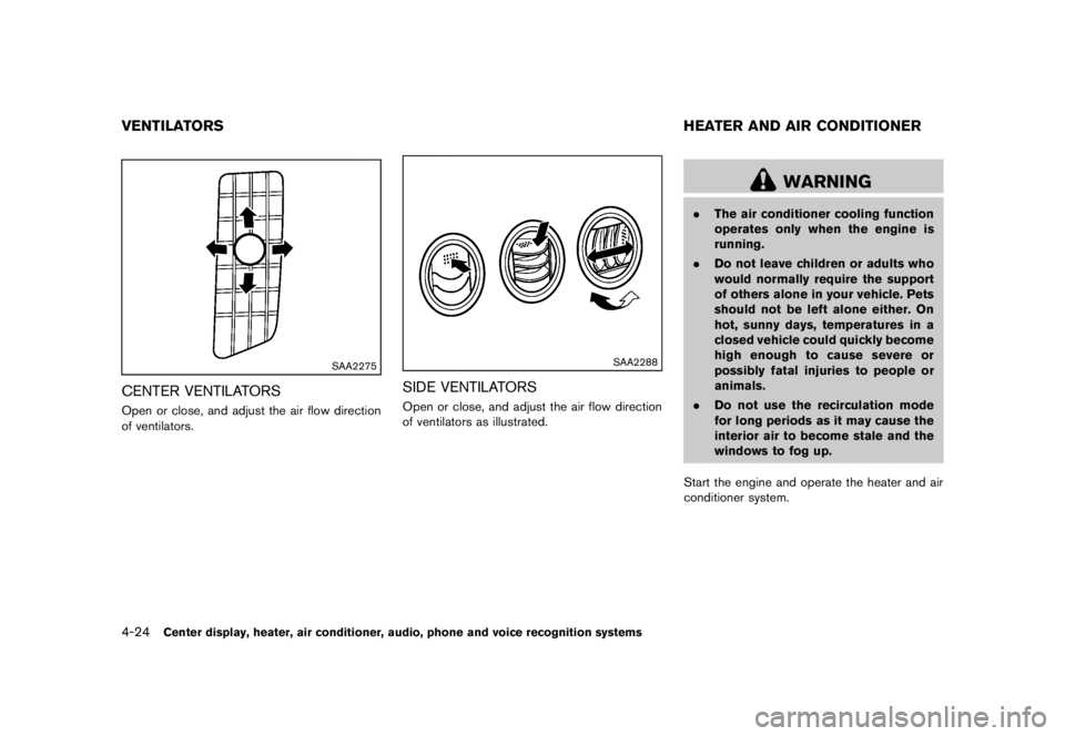 NISSAN 370Z 2012  Owners Manual 