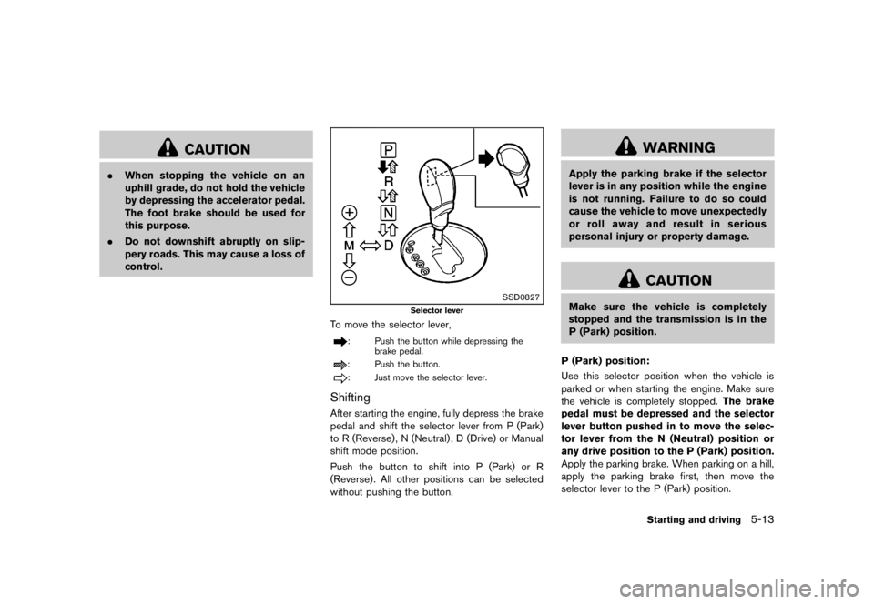 NISSAN 370Z 2012  Owners Manual 