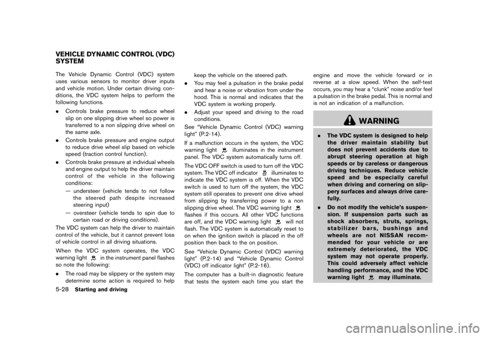 NISSAN 370Z 2012  Owners Manual 