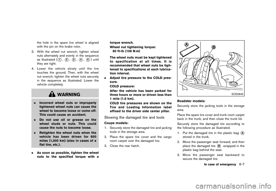 NISSAN 370Z 2012  Owners Manual 