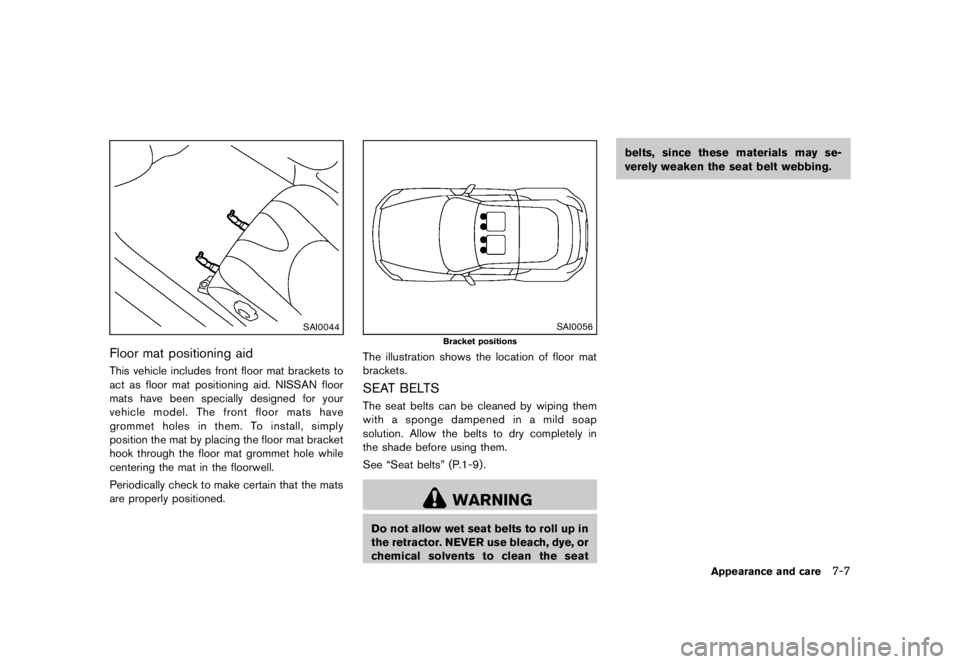 NISSAN 370Z 2012  Owners Manual 