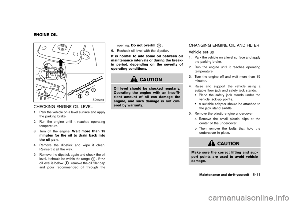 NISSAN 370Z 2012  Owners Manual 