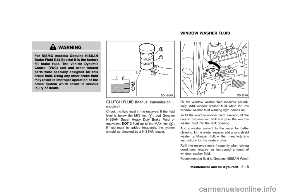 NISSAN 370Z 2012  Owners Manual 