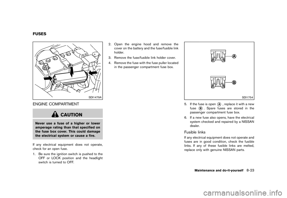 NISSAN 370Z 2012  Owners Manual 
