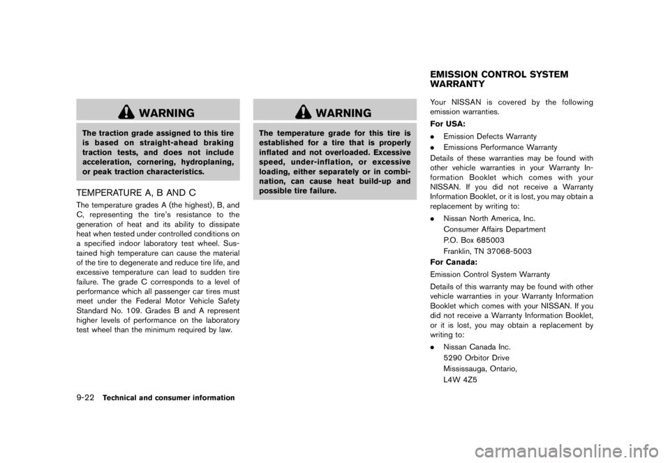 NISSAN 370Z 2012  Owners Manual 