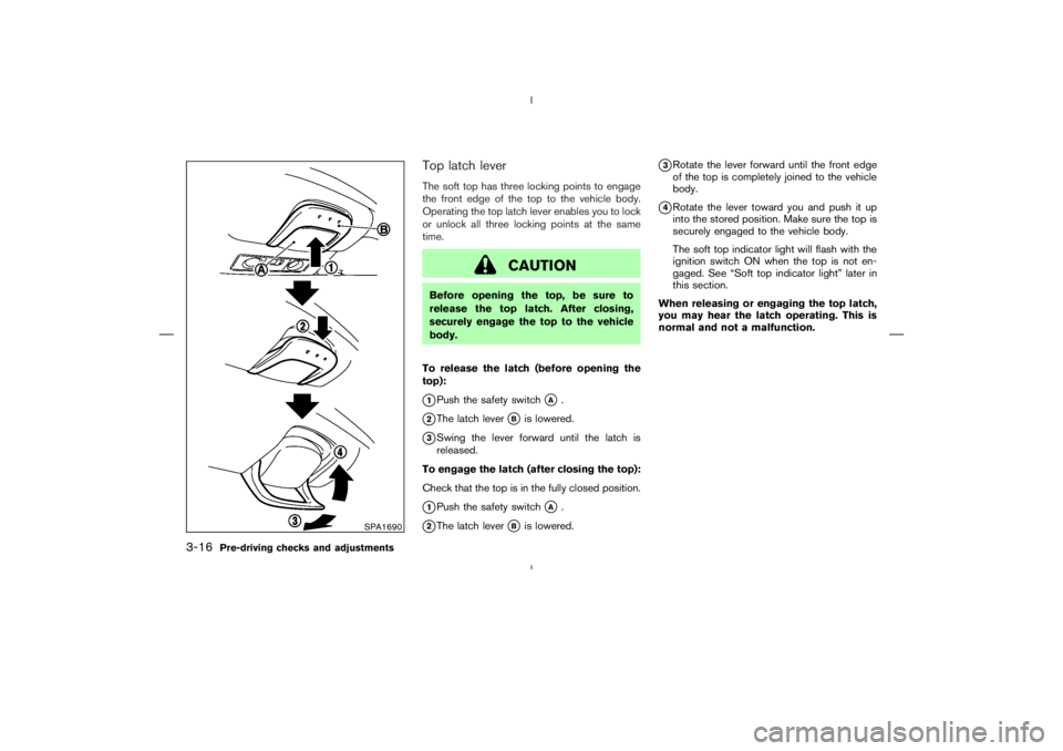 NISSAN 370Z 2009  Owners Manual 