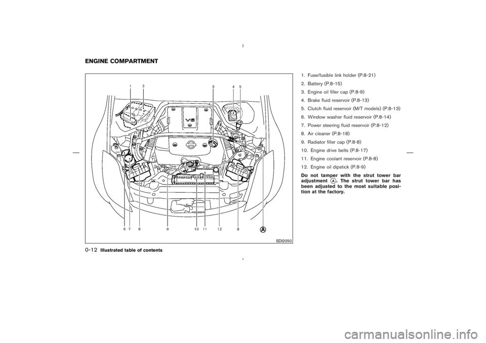 NISSAN 370Z 2009  Owners Manual 