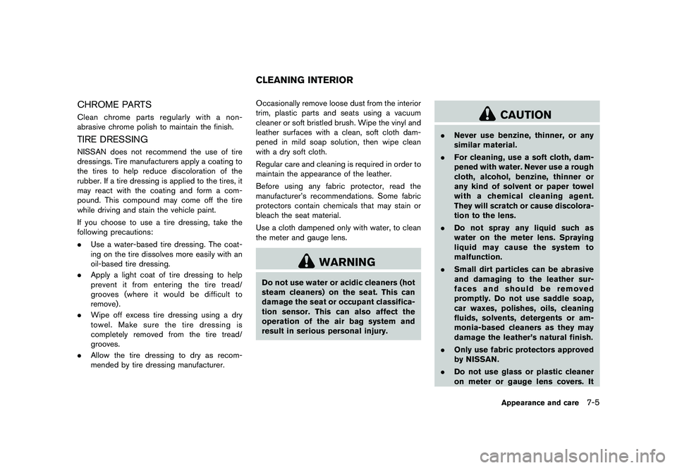 NISSAN 370Z 2017  Owners Manual �&�R�Q�G�L�W�L�R�Q�  
