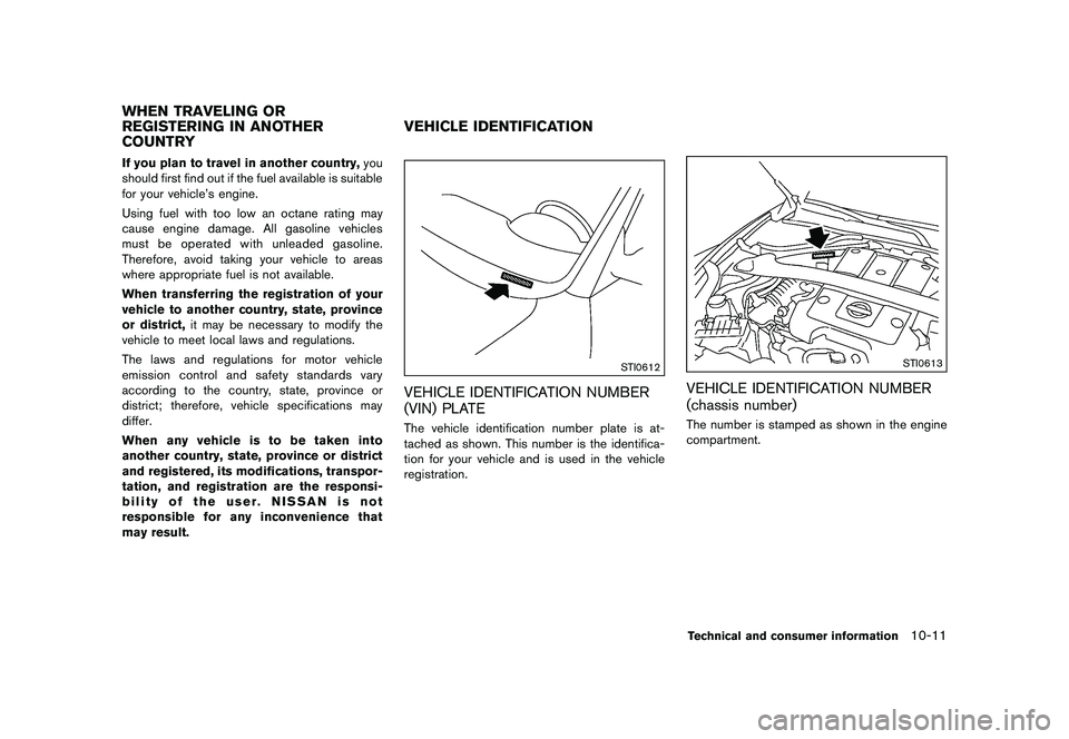 NISSAN 370Z 2017  Owners Manual �&�R�Q�G�L�W�L�R�Q�  