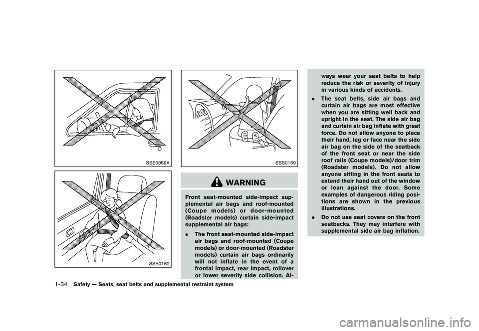 NISSAN 370Z 2017  Owners Manual �&�R�Q�G�L�W�L�R�Q�  