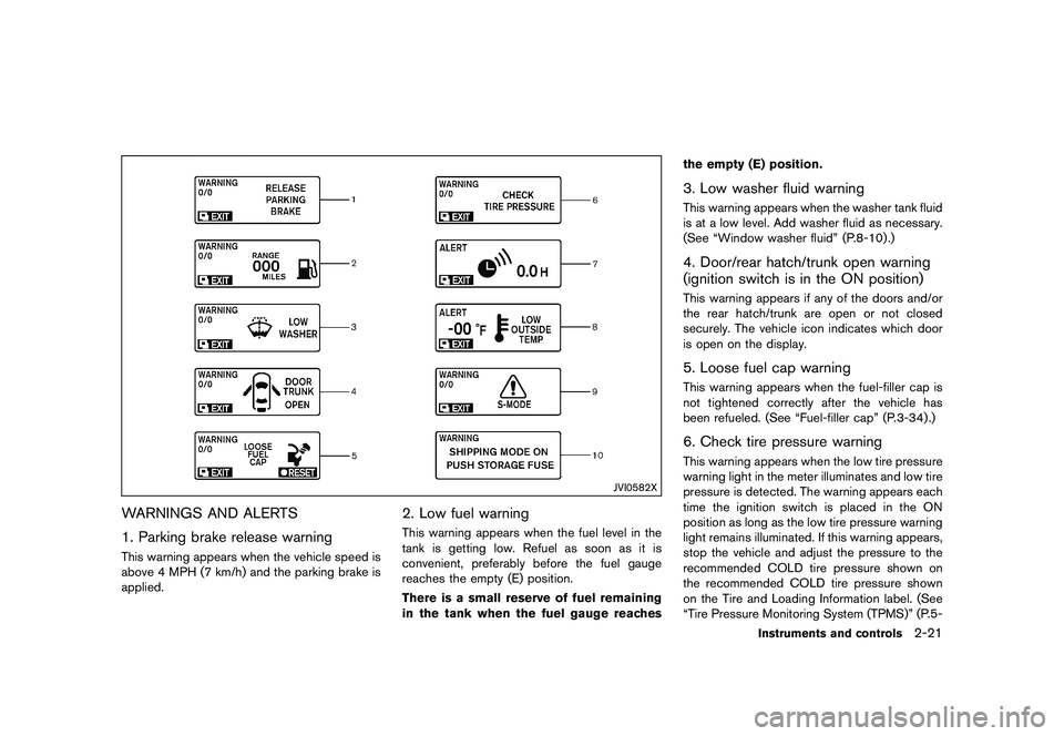 NISSAN 370Z 2017  Owners Manual �&�R�Q�G�L�W�L�R�Q� 