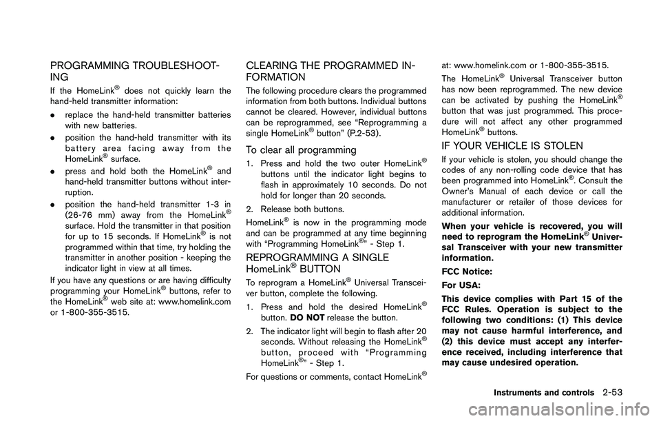 NISSAN 370Z 2014  Owners Manual 