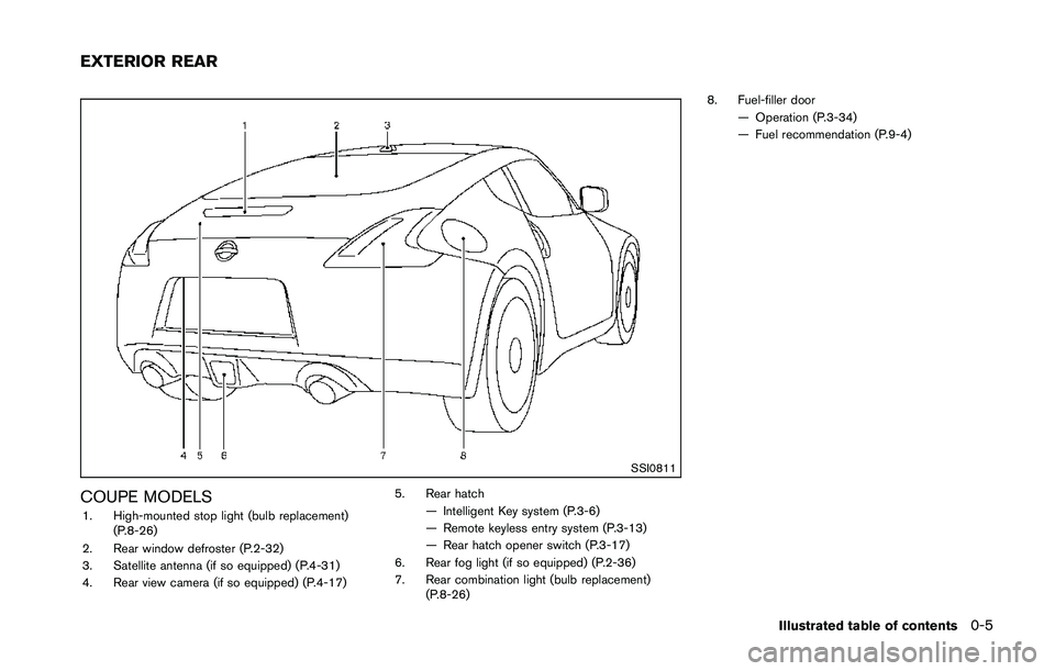 NISSAN 370Z 2014  Owners Manual 