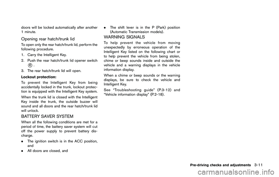 NISSAN 370Z 2014  Owners Manual 