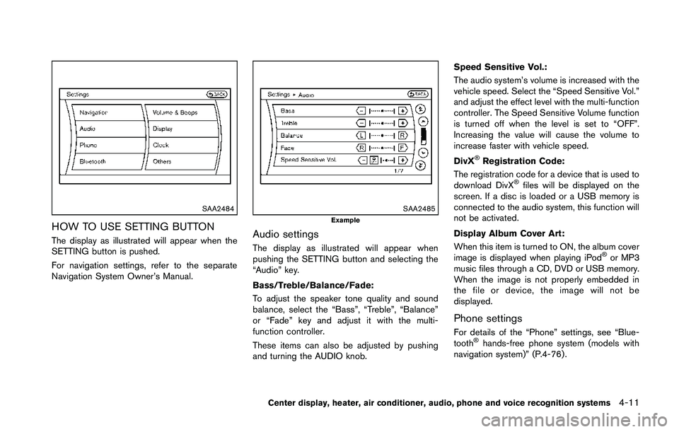 NISSAN 370Z 2014  Owners Manual 