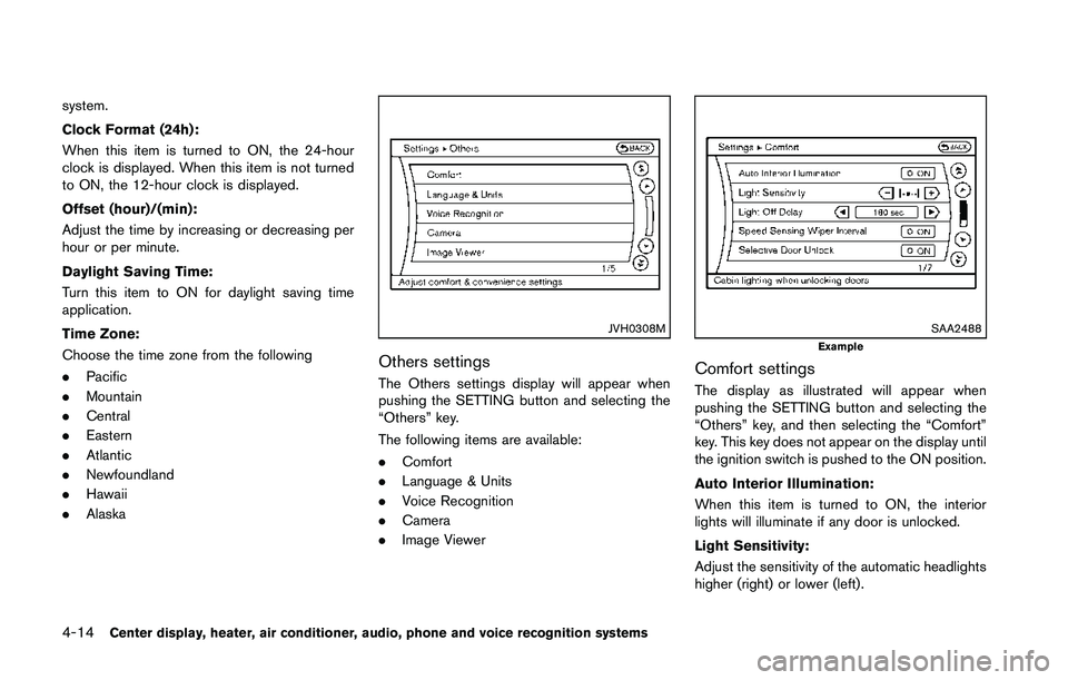 NISSAN 370Z 2014  Owners Manual 