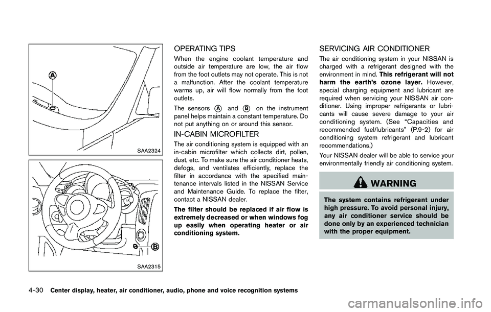 NISSAN 370Z 2014  Owners Manual SAA2324 