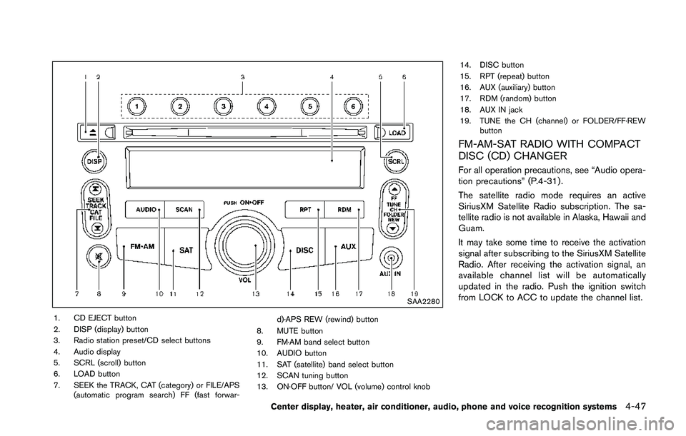 NISSAN 370Z 2014  Owners Manual 