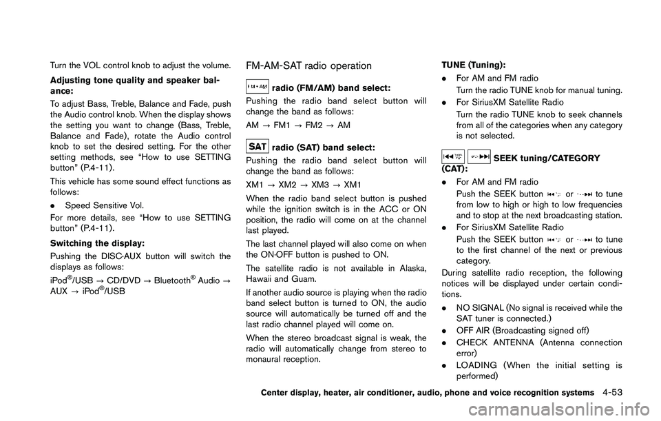 NISSAN 370Z 2014  Owners Manual 