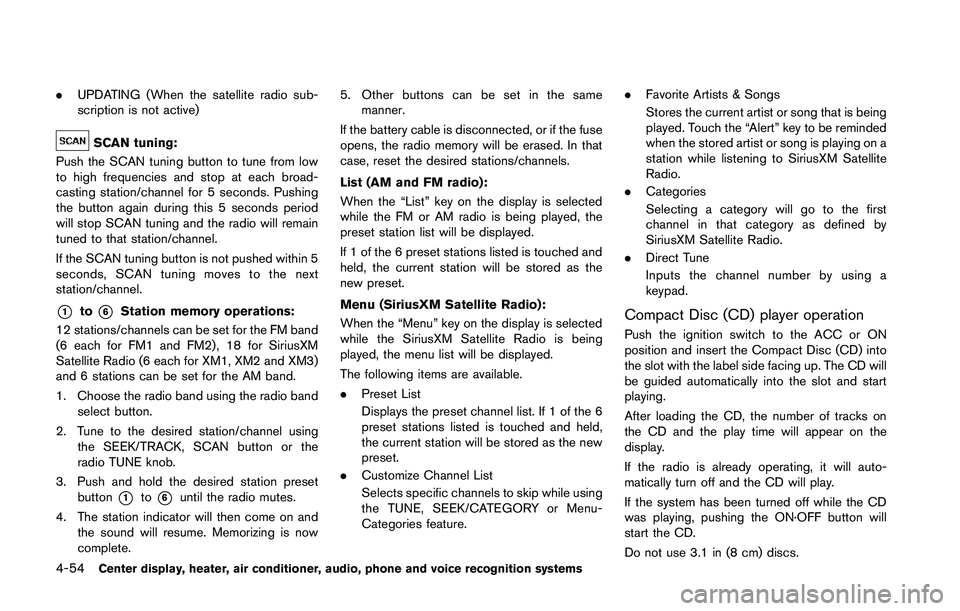 NISSAN 370Z 2014  Owners Manual 