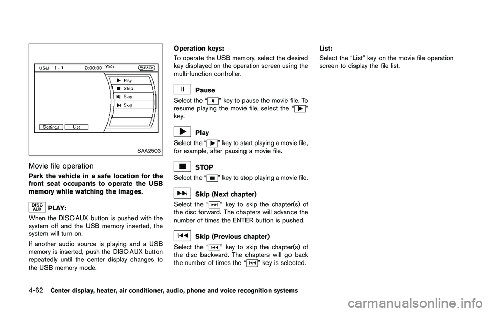 NISSAN 370Z 2014  Owners Manual 