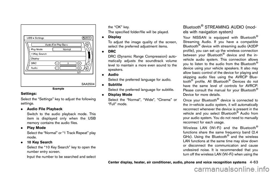 NISSAN 370Z 2014  Owners Manual 