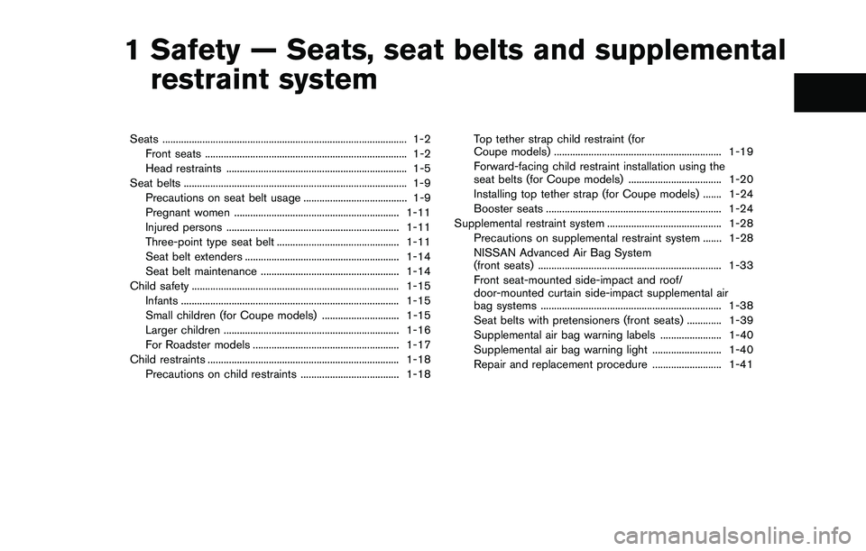 NISSAN 370Z 2014  Owners Manual 