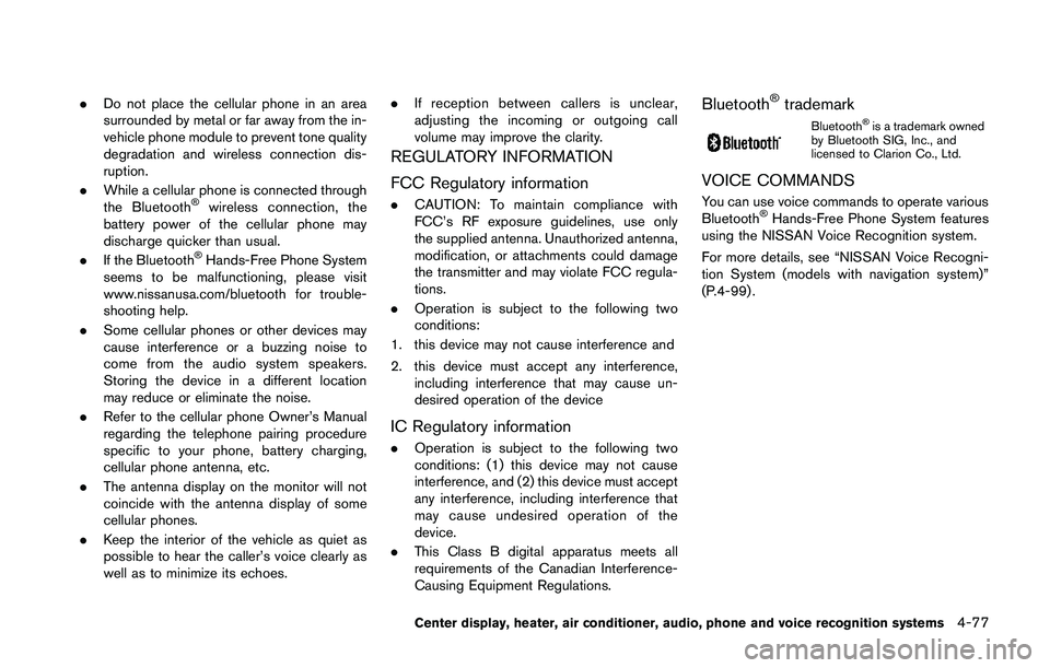 NISSAN 370Z 2014  Owners Manual 