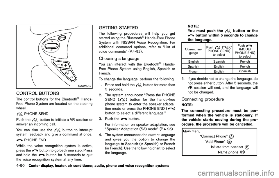 NISSAN 370Z 2014  Owners Manual 