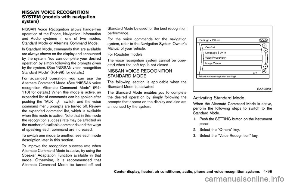 NISSAN 370Z 2014  Owners Manual 