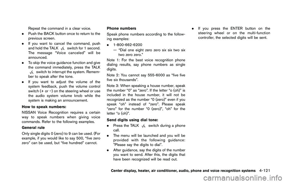 NISSAN 370Z 2014  Owners Manual 