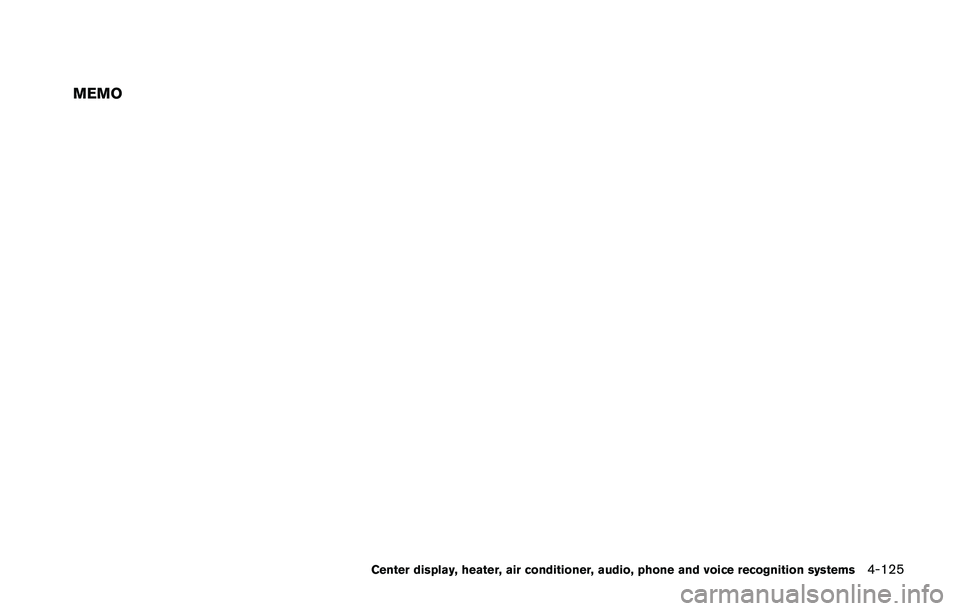NISSAN 370Z 2014  Owners Manual 