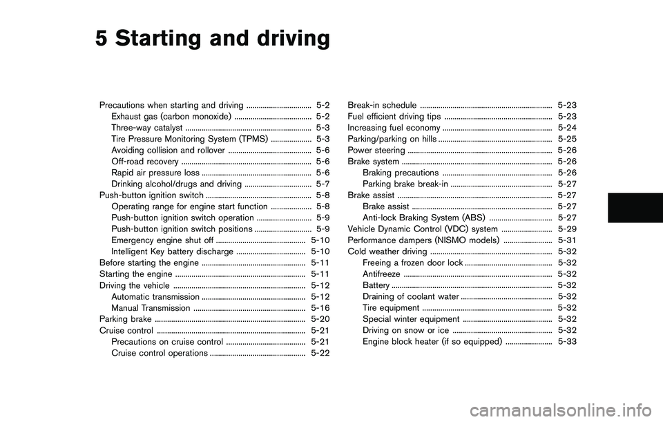 NISSAN 370Z 2014  Owners Manual 